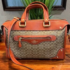 Coach Signature Rowan Satchel